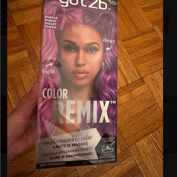 Got2b - 3pack - Color Remix Purple Hair Dye - Picture 3 of 7